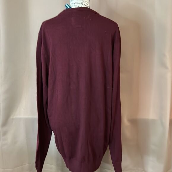 St. John’s Bay crewneck recycled polyester men’s sweater. 9/1 - Picture 4 of 6